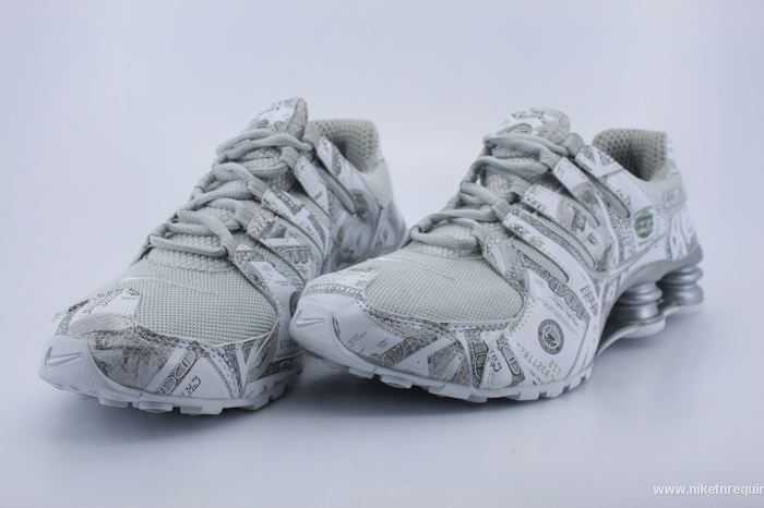 argentes et gris chaussures shox nz (3)